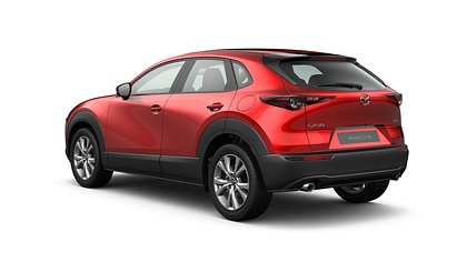 2027 Uus Mazda CX-30 Soul Red Crystal 2.5 M Hybrid e-Skyactiv G AT Centre-line (3)