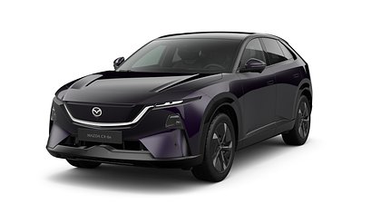 2026 NAUJI AUTOMOBILIAI Mazda CX-6e Nightfall Violet 78 kWh, RWD Takumi Black (1)