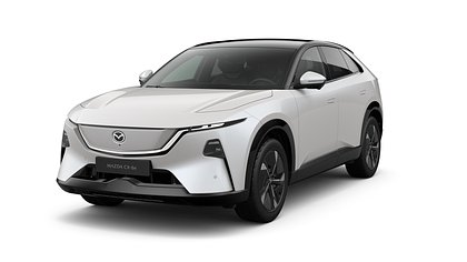 2026 NAUJI AUTOMOBILIAI Mazda CX-6e Crystal White Pearl 78 kWh, RWD Takumi Black