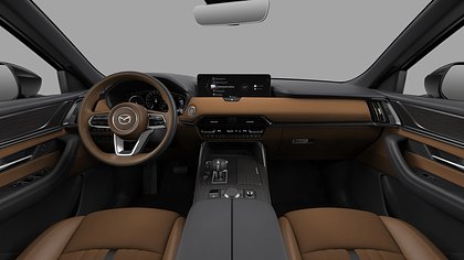 2026 Uusi Mazda CX-80 Jet Black 2.5 PHEV 8AT Homura Plus, TAN, Captain Seat (5)