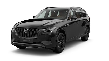 2026 Uusi Mazda CX-80 Jet Black 2.5 PHEV 8AT Homura Plus, TAN, Captain Seat (1)
