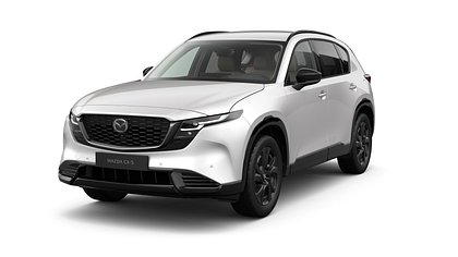 2026 Uus Mazda CX-5 Rhodium White 2.5 M Hybrid e-Skyactiv G (141 hj) AWD AWD Homura Tan AT (1)