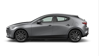 2026 Uusi Mazda 3 Machine Gray 2.5 M Hybrid e-Skyactiv G AT Centre-line (2)