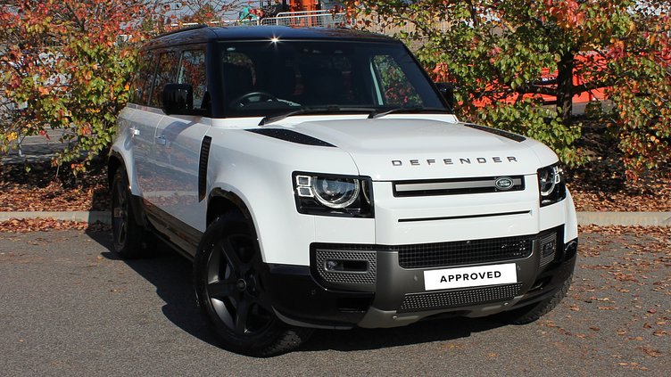 2023 Approved Land Rover Defender 110 Fuji White D300 AWD AUTOMATIC X-DYNAMIC HSE