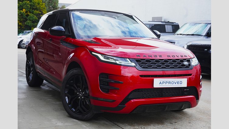 2023 Approved Land Rover Range Rover Evoque Firenze Red P300e AWD AUTOMATIC PHEV R-DYNAMIC HSE