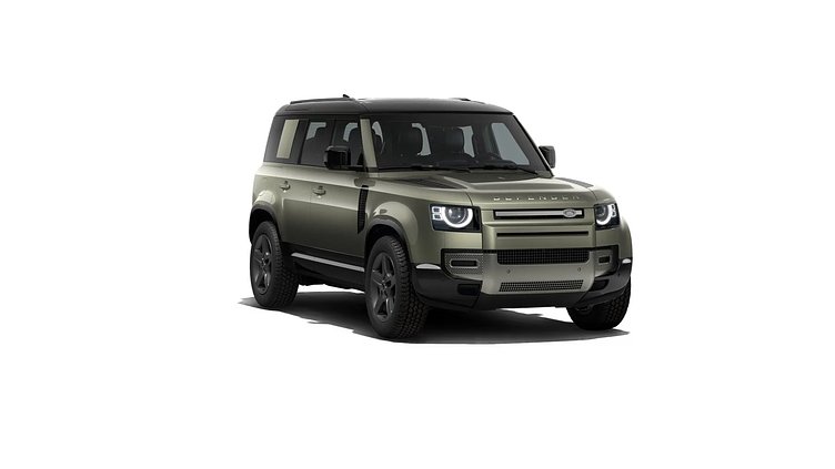 2025 New Land Rover Defender 110 Pangea Green P400 Petrol Mild Hybrid X-Dynamic SE