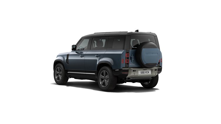 2025 New Land Rover Defender 110 Tasman Blue Petrol Plug-in Electric Hybrid X-Dynamic SE