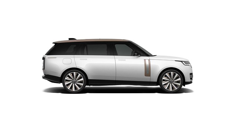 2025 New Land Rover Range Rover Ostuni Pearl White P615 Petrol Mild Hybrid MY25 Long Wheelbase 615 SV