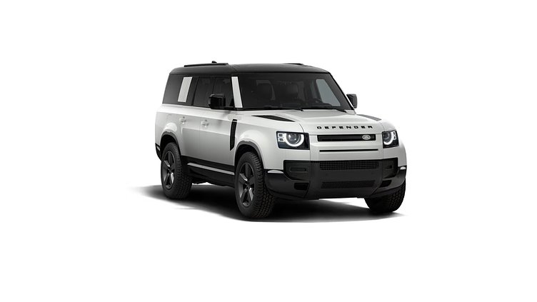 2025 New Land Rover Defender 130 Fuji White D350 Diesel Mild Hybrid X-Dynamic SE