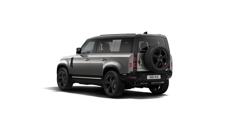 2025 New Land Rover Defender 110 Silicon Silver D350 Diesel Mild Hybrid X-Dynamic HSE