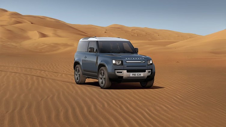 2023 Approved Land Rover Defender 90 Tasman Blue P300 AWD AUTOMATIC S