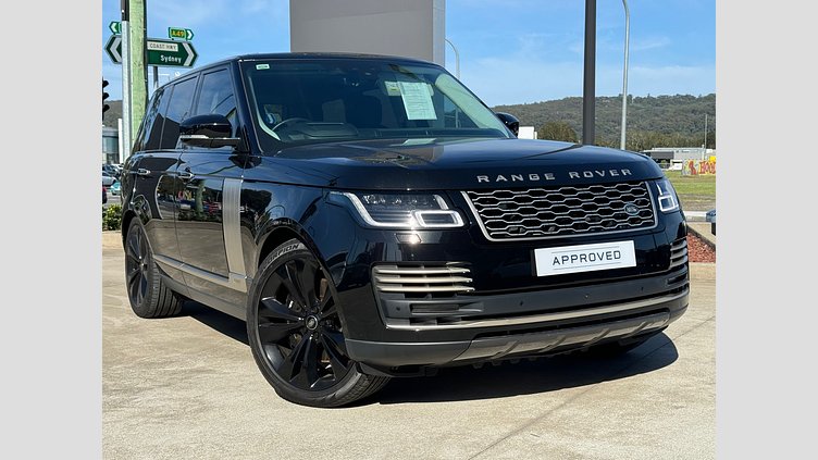 2021 Approved Land Rover Range Rover Santorini Black 5.0 LITRE V8 SUPERCHARGED PETROL AUTOMATIC (386kW) Standard Wheelbase FIFTY