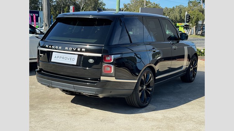 2021 Approved Land Rover Range Rover Santorini Black 5.0 LITRE V8 SUPERCHARGED PETROL AUTOMATIC (386kW) Standard Wheelbase FIFTY