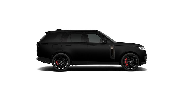 2025 New Land Rover Range Rover Obsidian Black - Satin finish P615 Petrol Mild Hybrid Standard Wheelbase SV