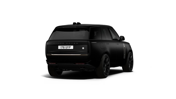 2025 New Land Rover Range Rover Obsidian Black - Satin finish P615 Petrol Mild Hybrid Standard Wheelbase SV