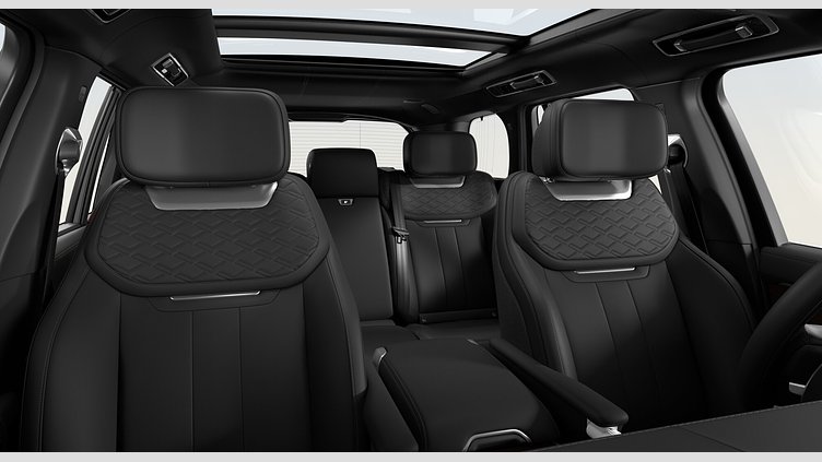 2025 New Land Rover Range Rover Obsidian Black - Satin finish P615 Petrol Mild Hybrid Standard Wheelbase SV