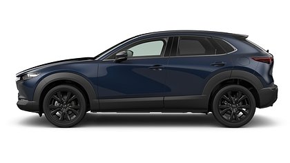 2025 Jauns Mazda CX-30 Deep Crystal Blue 2.5 M Hybrid e-Skyactiv G AT Nagisa (2)