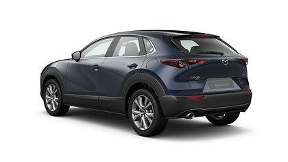 2025 Jauns Mazda CX-30 Deep Crystal Blue 2.5 M Hybrid e-Skyactiv G AT Centre-line (3)