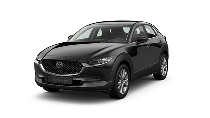 2025 Jauns Mazda CX-30 Jet Black 2.5 M Hybrid e-Skyactiv G AT Centre-line (1)