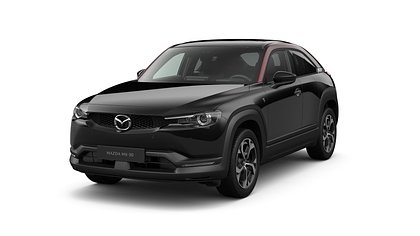 2023 Uusi Mazda MX-30 Jet Black – Maroon Rouge e-Skyactiv R-EV Edition R (1)