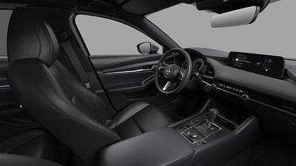 2025 Jauns Mazda 3 Machine Gray 2.5 M Hybrid e-Skyactiv G AT Exclusive-line (4)