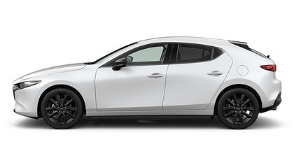 2025 Jauns Mazda 3 Snowflake White Pearl 2.5 M Hybrid e-Skyactiv G AT Nagisa (2)