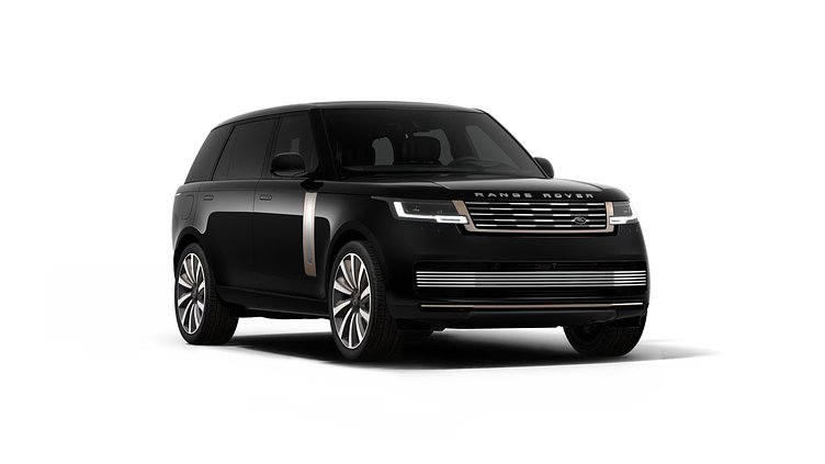 2025 New Land Rover Range Rover Santorini Black P615 Petrol Mild Hybrid Long Wheelbase SV