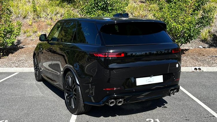 2024 New Land Rover Range Rover Sport Obsidian Black in Gloss finish 4.4 V8 P8S P635 SV Edition One