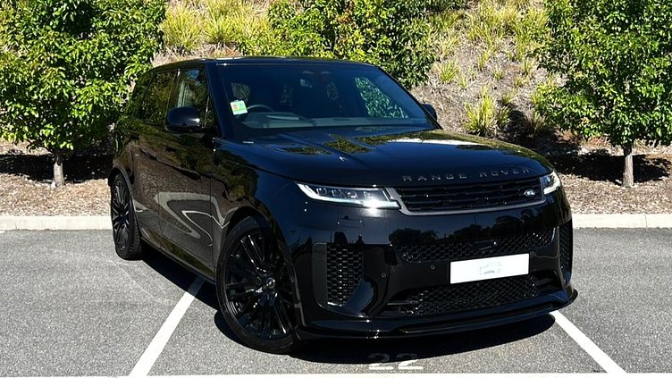 2024 New Land Rover Range Rover Sport Obsidian Black in Gloss finish 4.4 V8 P8S P635 SV Edition One