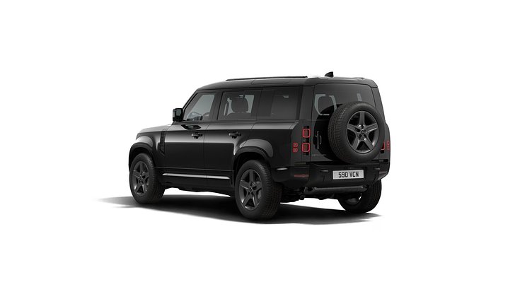 2025 New Land Rover Defender 110 Santorini Black Petrol Plug-in Electric Hybrid X-Dynamic SE