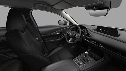 2025 Jauns Mazda CX-30 Polymetal Gray 2.5 M Hybrid e-Skyactiv G MT Prime-line (4)