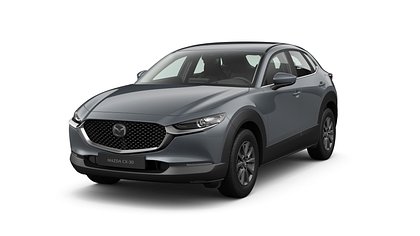 2025 Jauns Mazda CX-30 Polymetal Gray 2.5 M Hybrid e-Skyactiv G MT Prime-line (1)