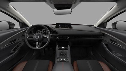 2025 Jauns Mazda CX-30 Soul Red Crystal 2.5 M Hybrid e-Skyactiv G AT Nagisa (5)