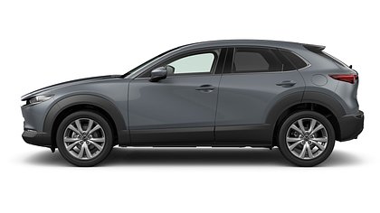 2025 Jauns Mazda CX-30 Polymetal Gray 2.5 M Hybrid e-Skyactiv G AT Takumi (2)