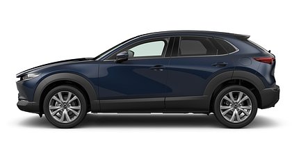 2025 Jauns Mazda CX-30 Deep Crystal Blue 2.5 M Hybrid e-Skyactiv G AT Takumi (2)