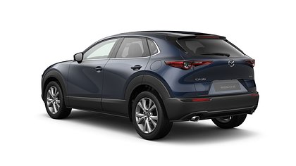 2025 Jauns Mazda CX-30 Deep Crystal Blue 2.5 M Hybrid e-Skyactiv G AT Takumi (3)