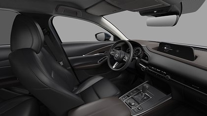 2025 Jauns Mazda CX-30 Deep Crystal Blue 2.5 M Hybrid e-Skyactiv G AT Takumi (4)