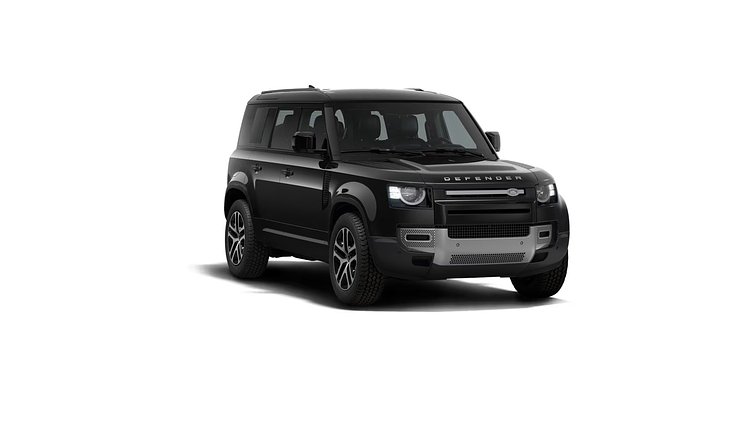 2025 New Land Rover Defender 110 Santorini Black P400 Petrol Mild Hybrid S