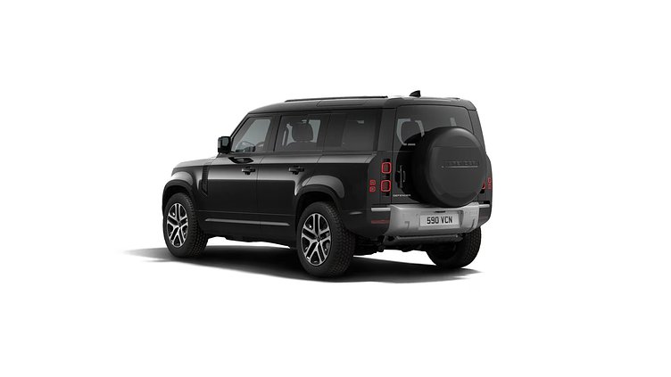 2025 New Land Rover Defender 110 Santorini Black P400 Petrol Mild Hybrid S