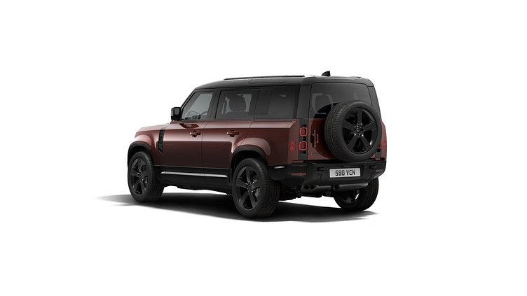 2025 New Land Rover Defender 110 Sedona Red D350 Diesel Mild Hybrid Sedona Edition
