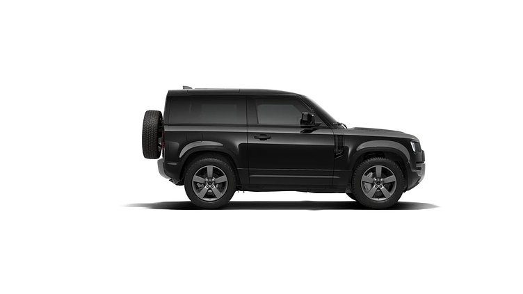 2025 New Land Rover Defender 90 Santorini Black D250 Diesel Mild Hybrid S
