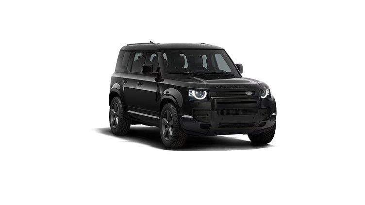 2025 New Land Rover Defender 110 Santorini Black D350 Diesel Mild Hybrid X-Dynamic SE