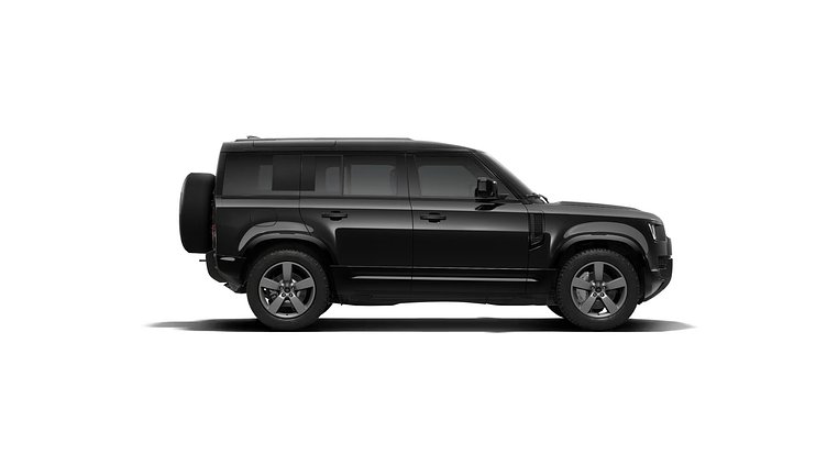 2025 New Land Rover Defender 110 Santorini Black D350 Diesel Mild Hybrid X-Dynamic SE