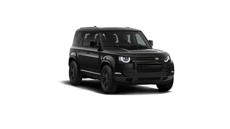 2025 New Land Rover Defender 110 Santorini Black D350 Diesel Mild Hybrid X-Dynamic SE