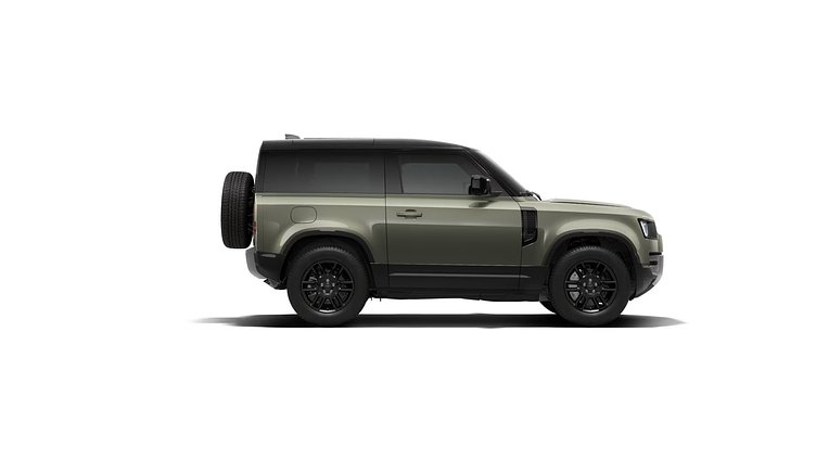 2025 New Land Rover Defender 90 Pangea Green D250 Diesel Mild Hybrid S