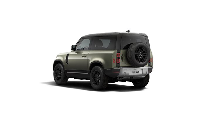 2025 New Land Rover Defender 90 Pangea Green D250 Diesel Mild Hybrid S