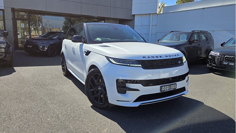2024 Approved Land Rover Range Rover Sport Ostuni Pearl White P460e Petrol Plug-in Hybrid P460e Dynamic SE