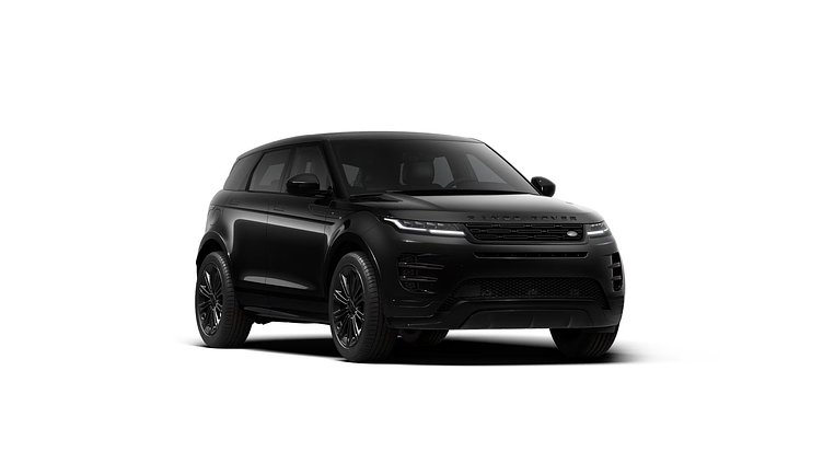 2025 Approved Land Rover Range Rover Evoque Santorini Black Petrol Plug-in Hybrid P300e Dynamic HSE