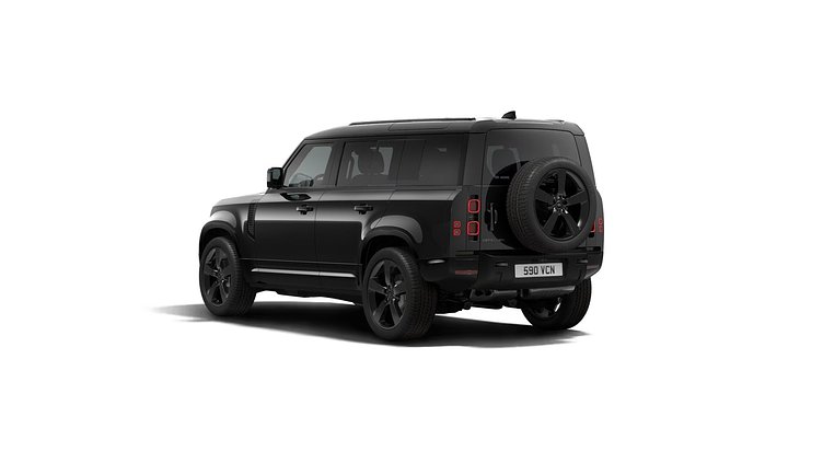 2025 New Land Rover Defender 110 Santorini Black D350 Diesel Mild Hybrid X-Dynamic SE