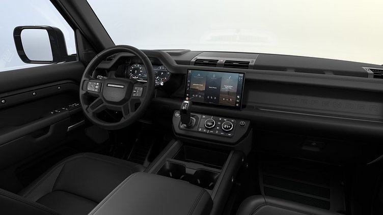 2025 New Land Rover Defender 110 Santorini Black D350 Diesel Mild Hybrid X-Dynamic SE